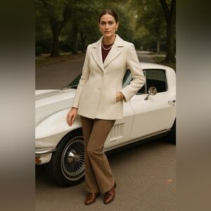 Elegant Cream Blazer